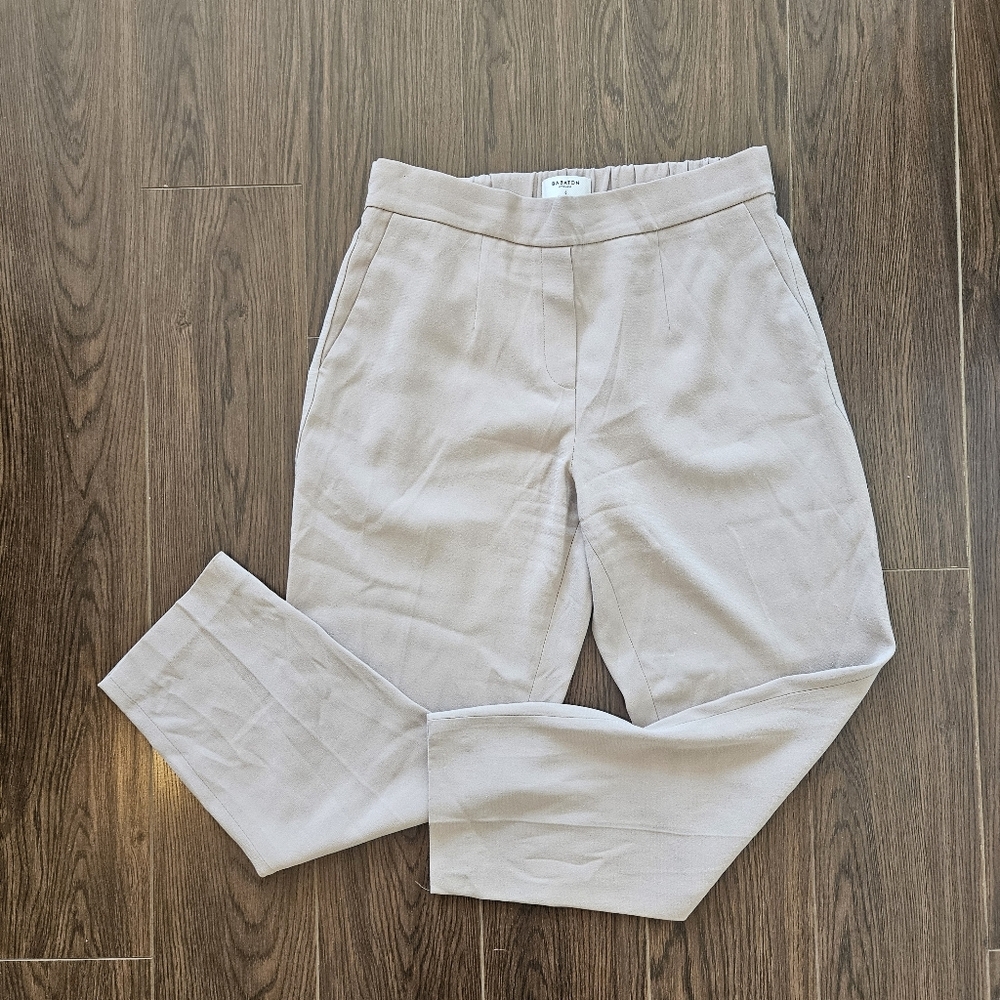Aritzia Babaton Atelier Pant Beige Size 6